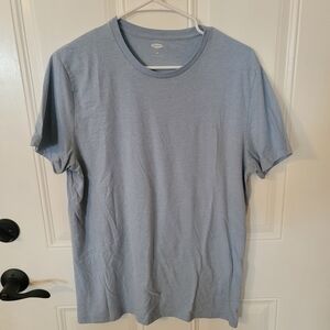 Baby Blue Men's Crew Neck Tee